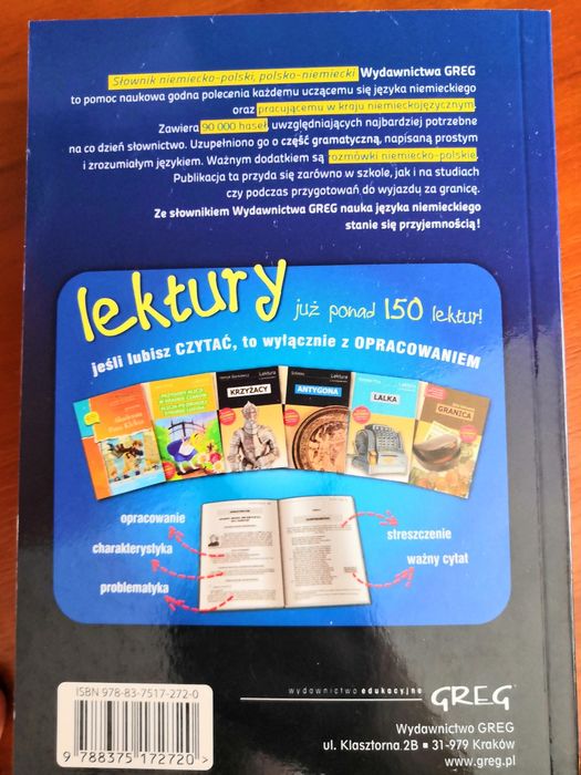 Słownik niemiecko - polski NOWY