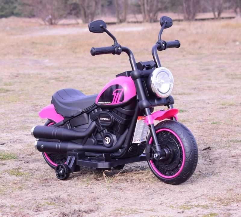 Autko motor PIERWSZY CHOPPER na akumulator trójkołowy dla dzieci AHL08