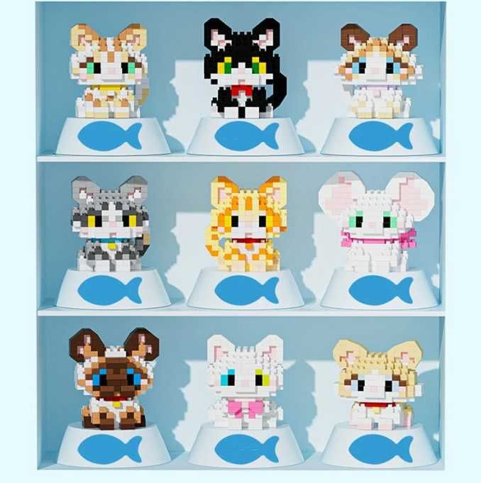 Conjunto de brinquedo Lego de pets (cães/gatos) fofo NOVO ENVIO GRÁTIS