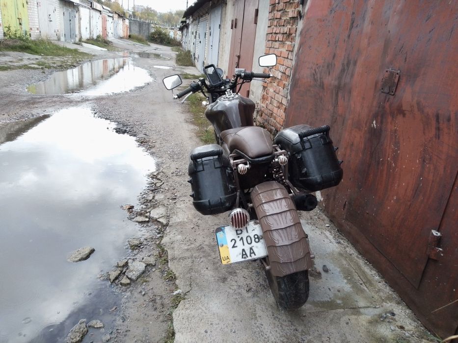 Кастом на базі мотора Yamaha Serov 250,