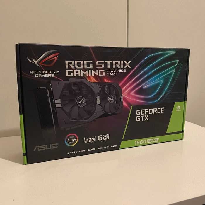Asus ROG STRIX GTX1660 Super OC 6gb