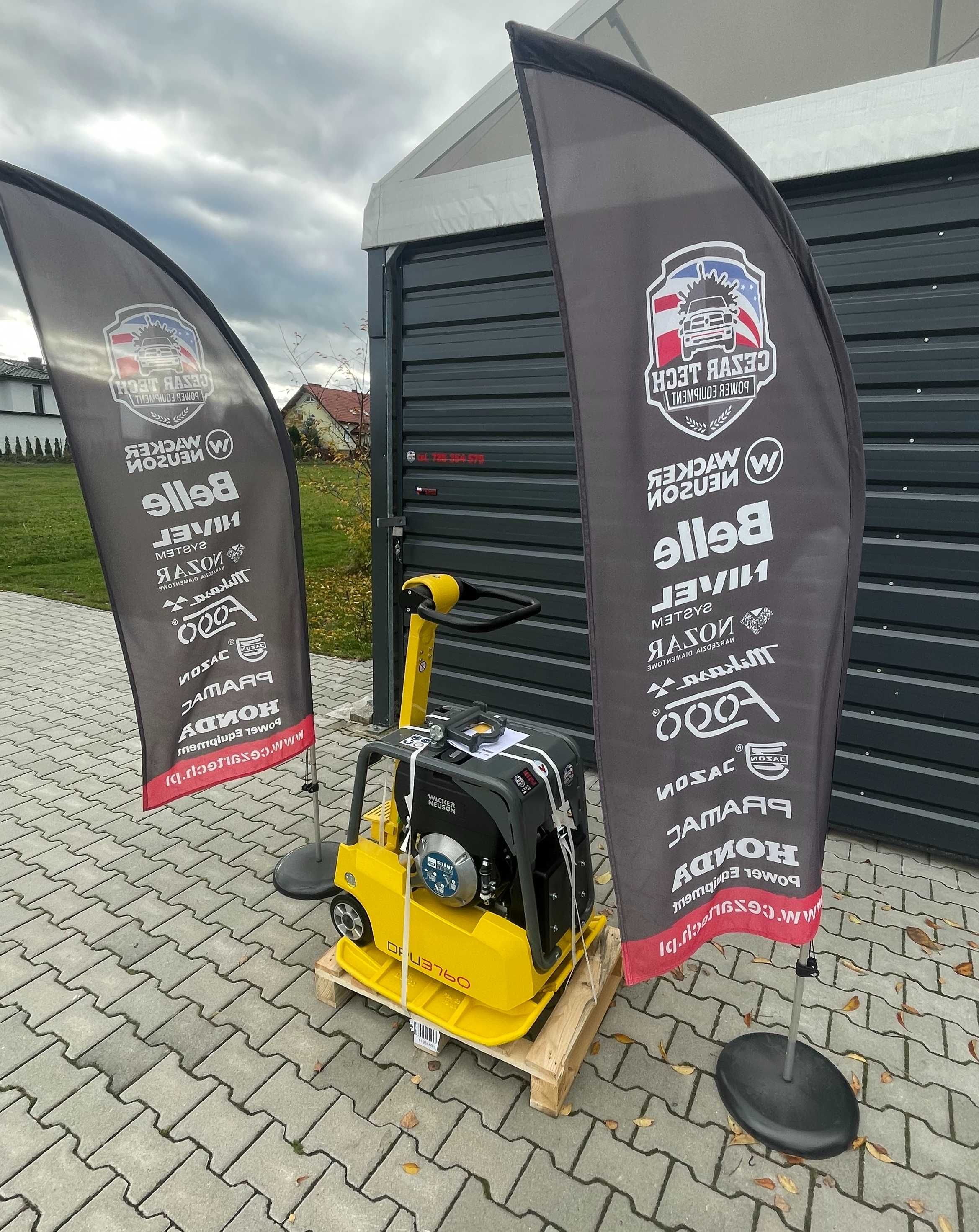Zagęszczarka WACKER NEUSON DPU 3760 Hets 37kN 275 kg Nowa FV