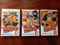 Pack naruto 3 primeiros volumes