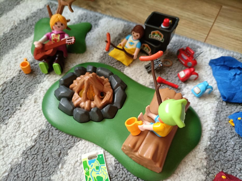 Zestaw Playmobil pole namiotowe