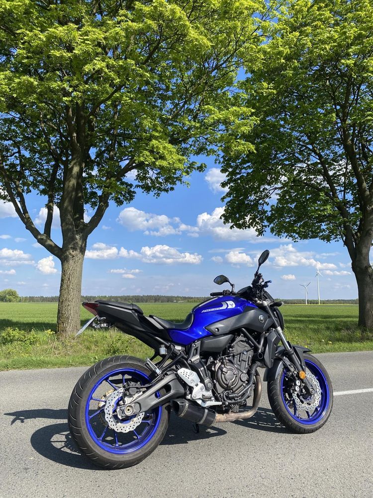 Yamaha MT07 kat A2