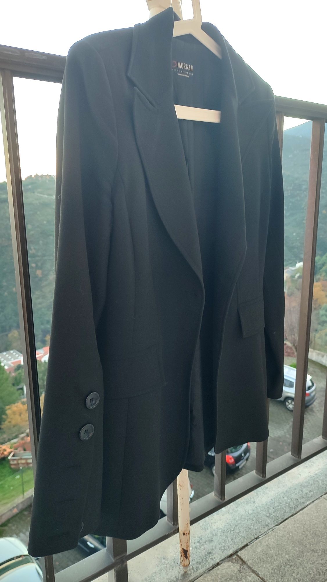 Blazer preto de senhora