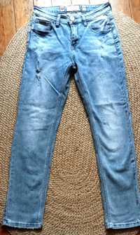 Spodnie męskie jeans M'Sara,proste, r. 30/32