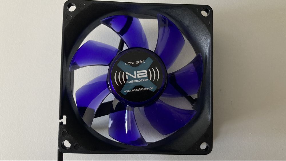 Ventoinha Noise Blocker 80mm