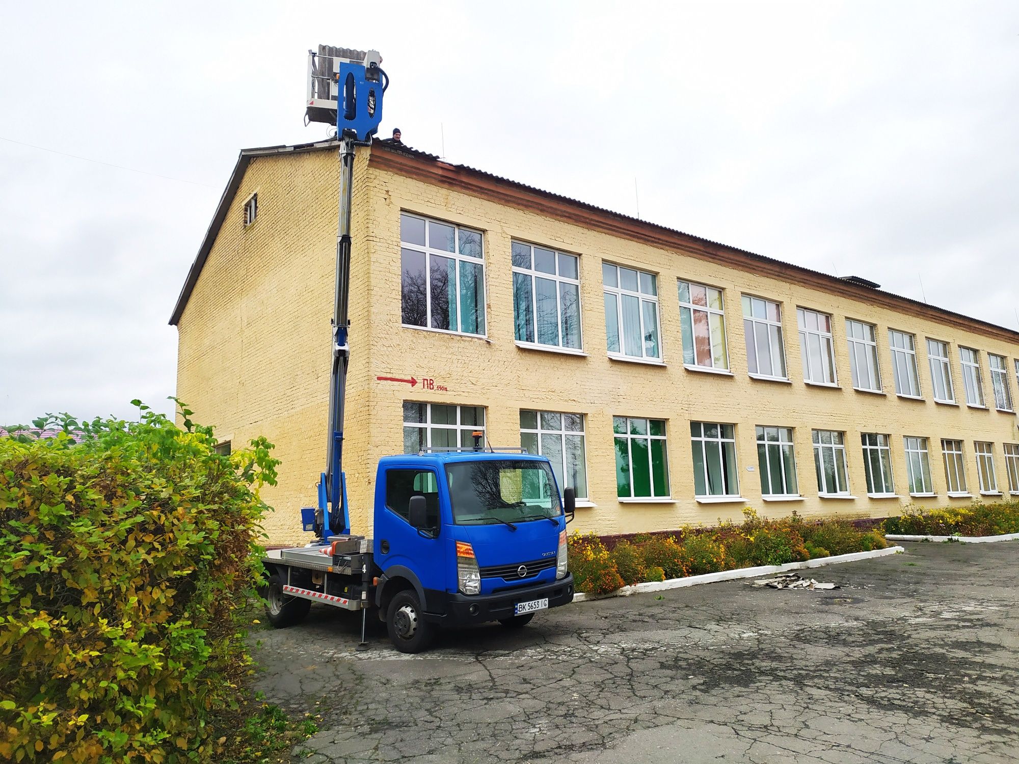 Послуги автовишки автовишка підйомник 20м.