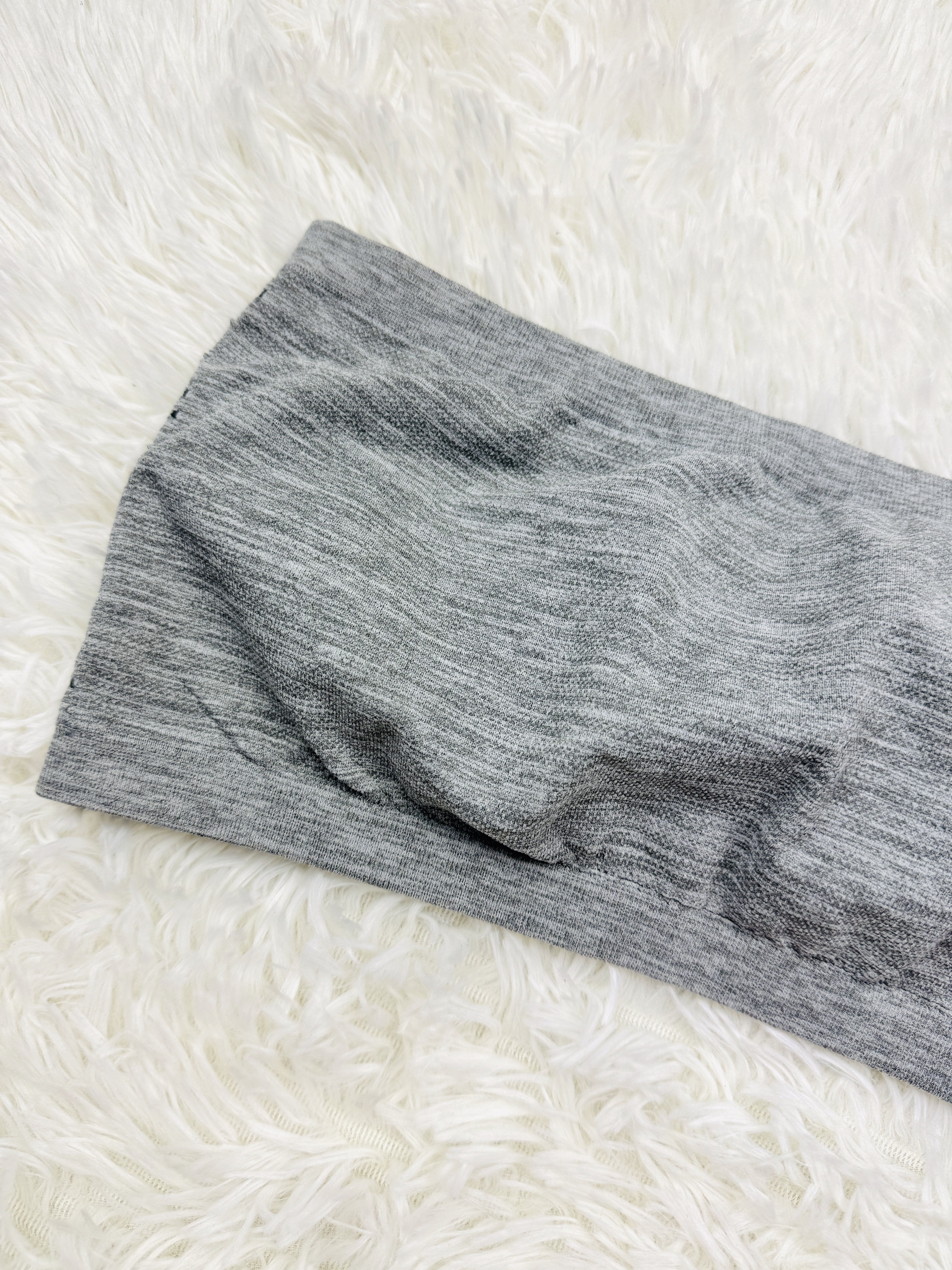 Biustonosz miękki bandeau XL 42 szary Secret Possessions