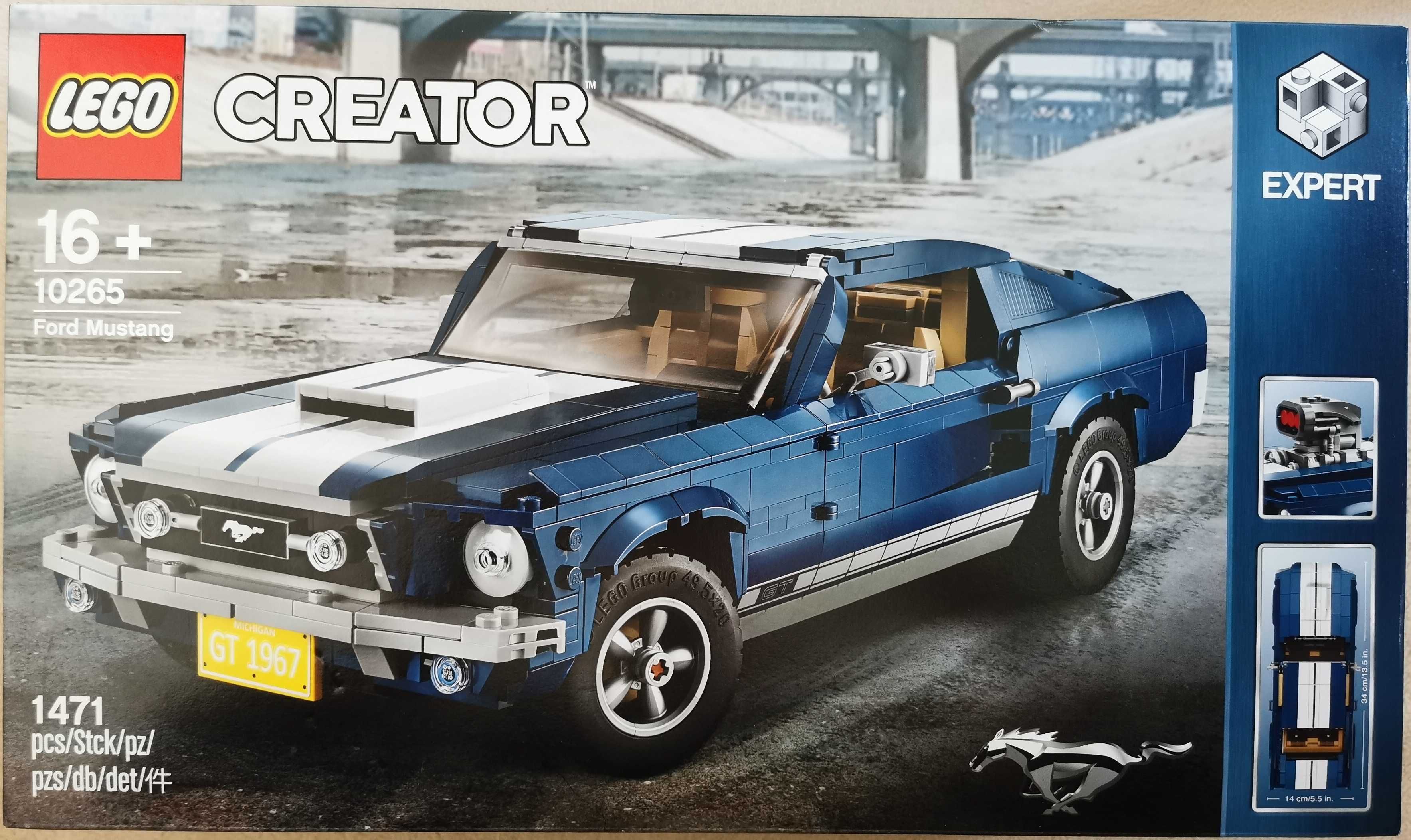 LEGO Creator Expert 10265 Ford Mustang na prezent święta