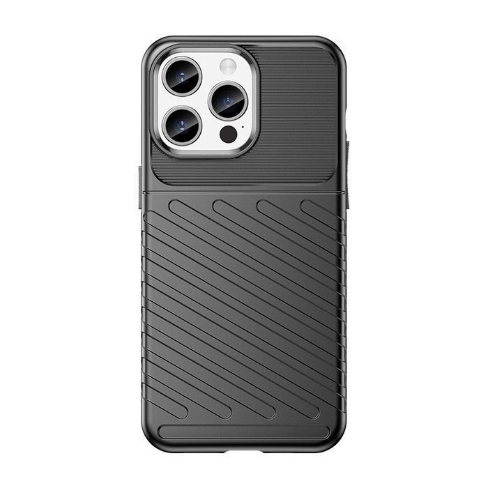 Pancerne Etui Iphone 15 Pro Max Thunder Case - Czarne