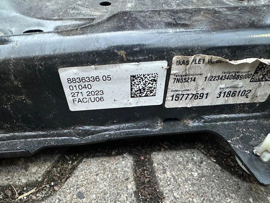bmw x1 u11 u06 sanki koŁyska trawers wÓzek rama przÓd gwarancja