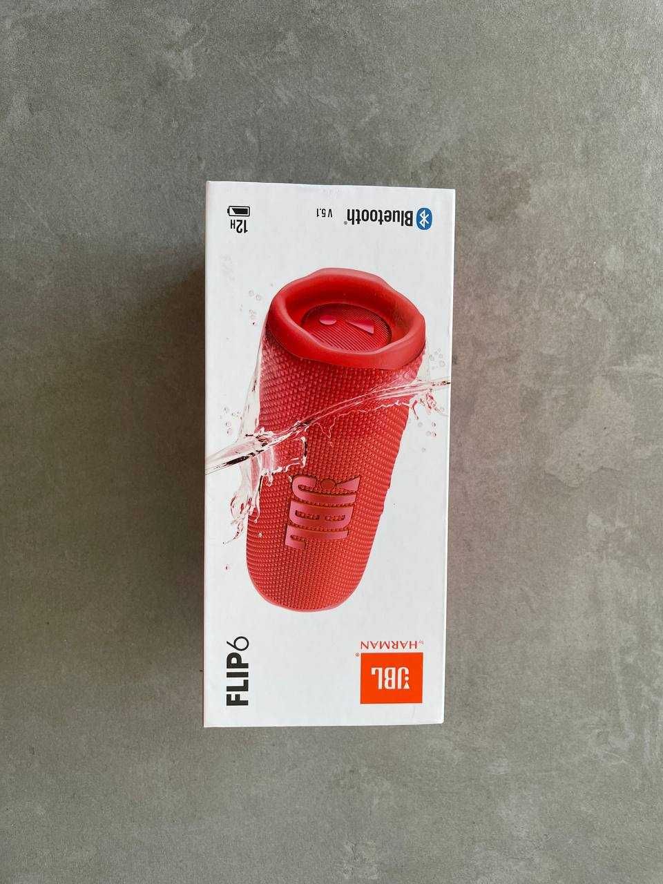 Колонки JBL Flip 6 Black / Red / Blue / Teal / Grey - ОРИГІНАЛ!