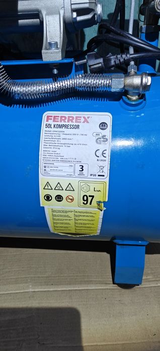 Компрессор FERREX 50л почти новый