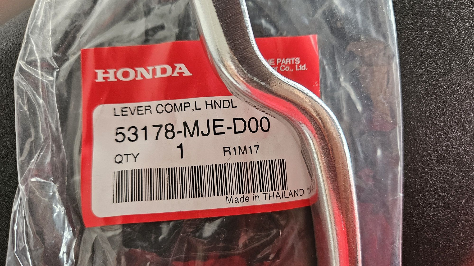 Manetes Honda CB650R. (1+1) NOVAS!
