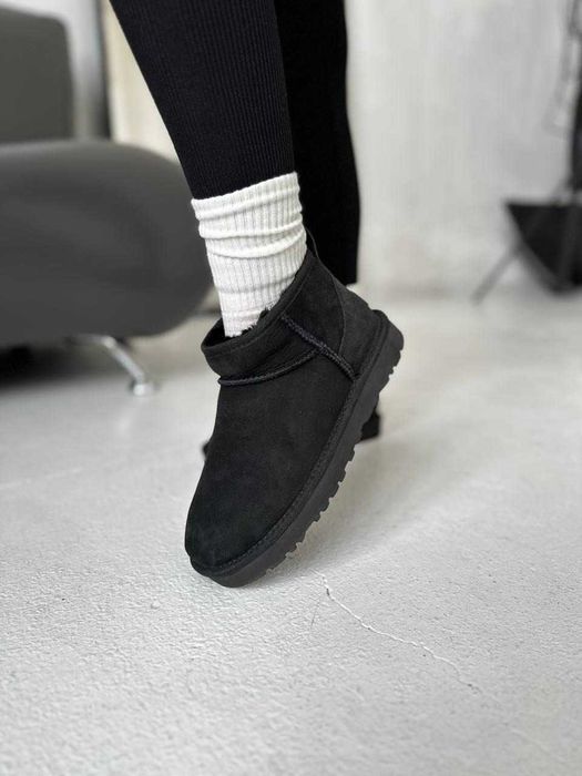 Угги/Уги/Угг/Уггі/UGG Australia Ultra Mini Classic Black/100% Овчина