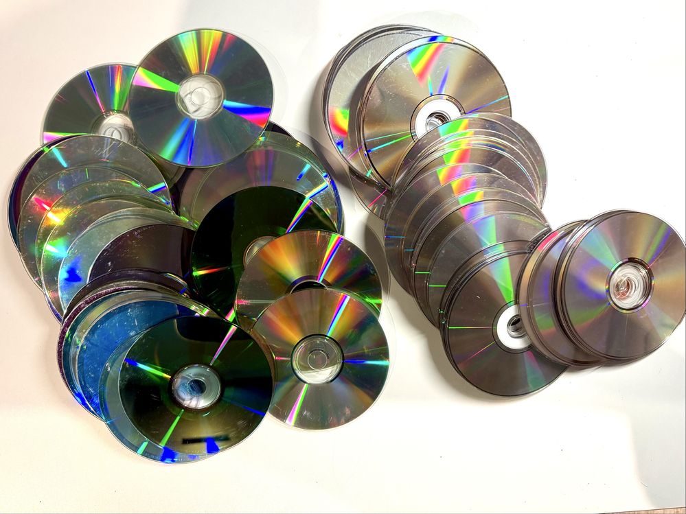 Płyty CD 100 sztuk do dekoracji dekoracja dekoracyjne