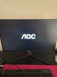 monitor gaming aoc 24g2u/bk 24 polegadas led ips 144hz fullhd freesync