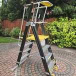 drabina,platforma robocza,Wsteps