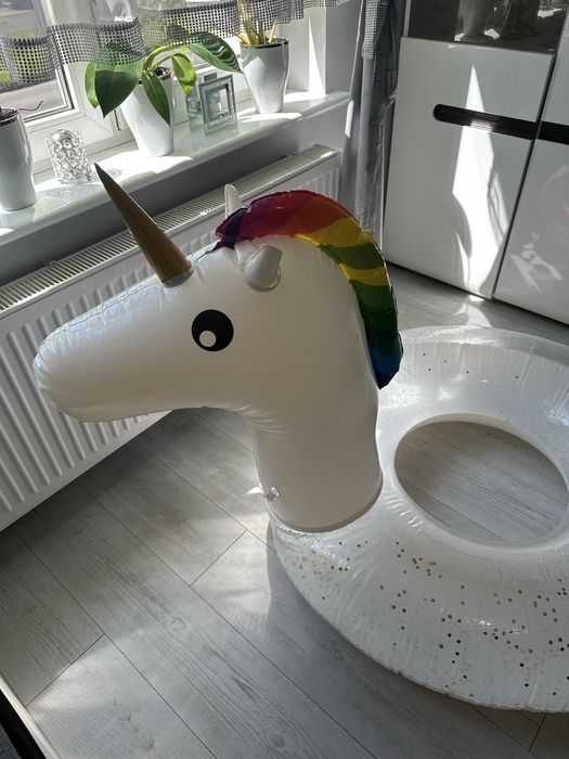 Jednorożec koło do plywania xxl