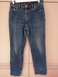 Jeansy spodnie jeansowe Pierre Cardin granatowe  90 zł