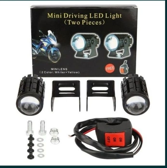 Фары мини led ходовые огни, противотуманки, наложка 250, олх 300