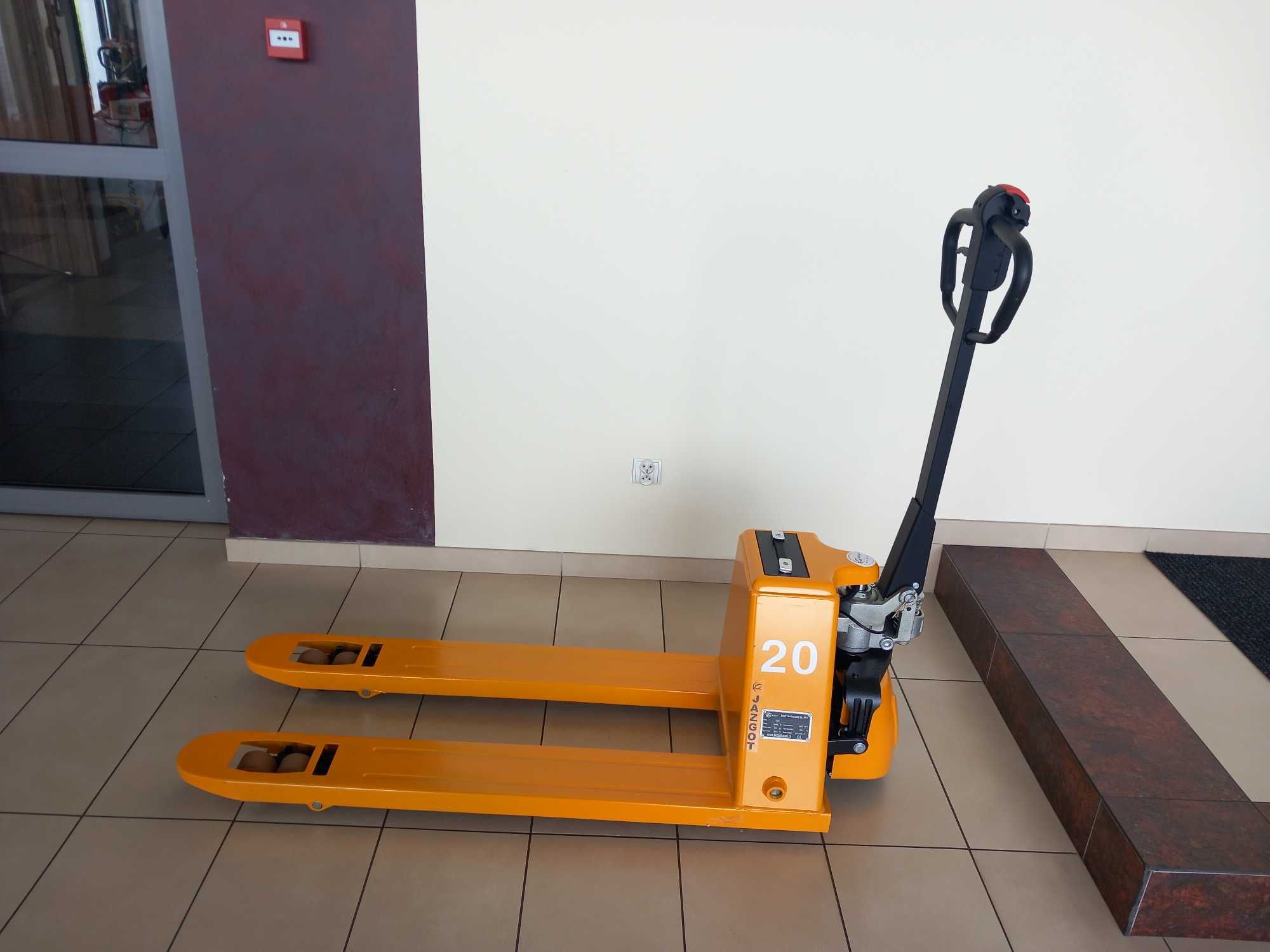 Wózek Paletowy Elektryczny 2000kg Widły L-1150 /Zwalniacz Hamulca 2024