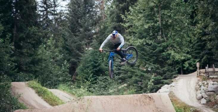 MARIN Alcatraz 1 niebieski rozmiar S-Short sztywny widelec pumptrack
