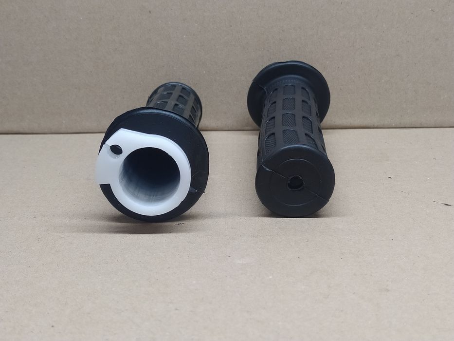 Ручки руля мопеда/скутера (грипсы) со вставкой газа к-кт