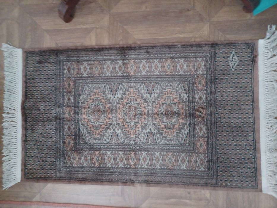 Tapete oriental em seda