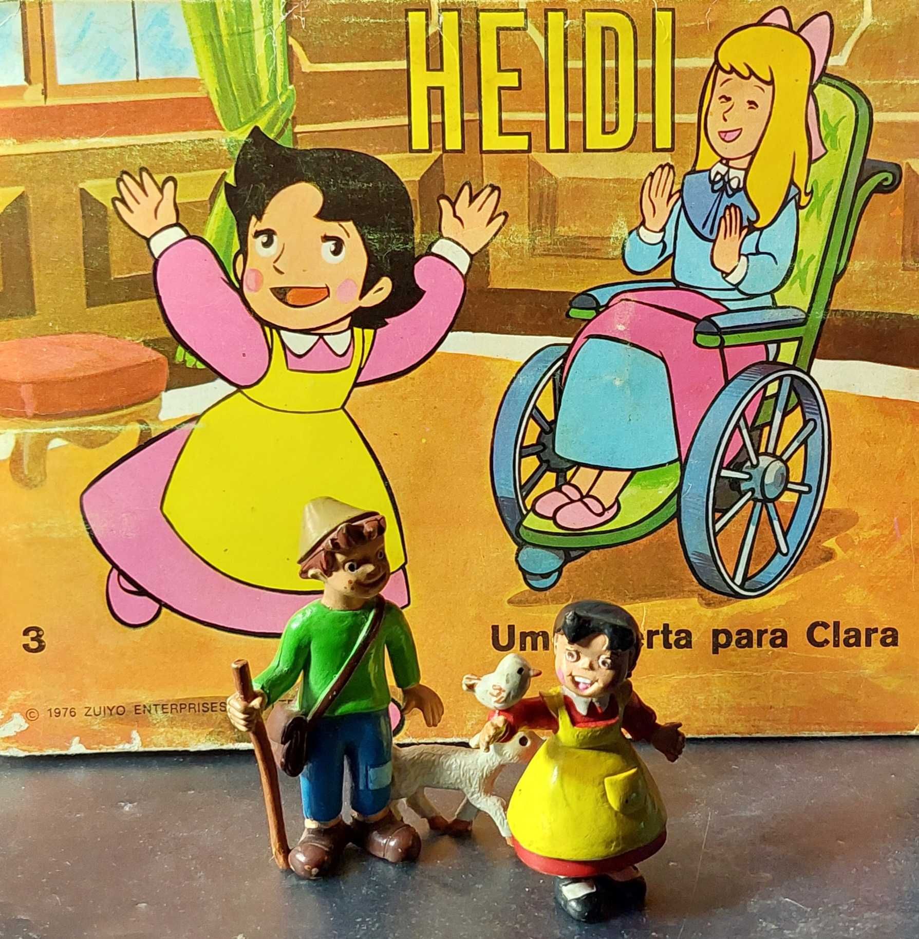 Bonecos em PVC. Heidi