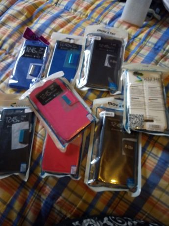 Várias bolsas /capas para telemóveis