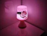 Lampka różowa dla dziecka, nocna z motywem Minnie Mouse (Disney)