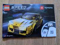 LEGO Speed Champions 76901 Toyota GR Supra Super Nowe Naklejki Pudełko