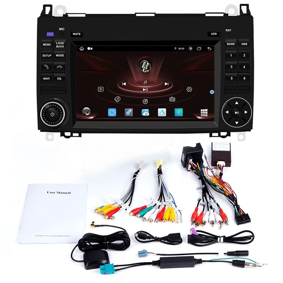 Radio Navi Android 6GB/128GB Mercedes Sprinter Viano B-Klasa Crafter