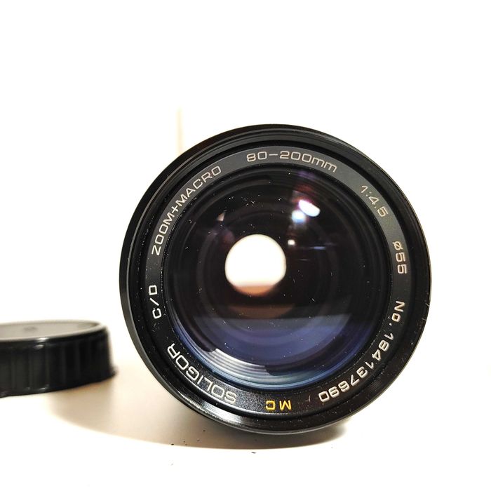 Obiektyw SOLIGOR MC C/D Zoom Macro 80-200mm 1:4.5 mocowanie Canon FD