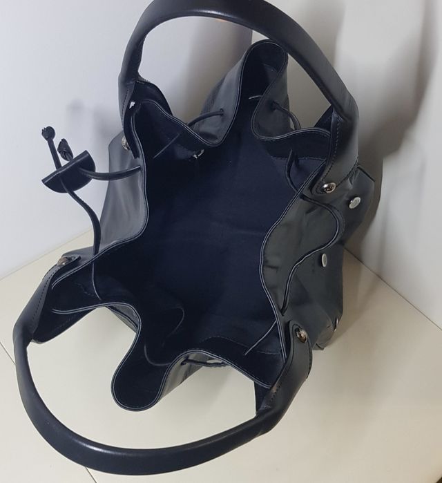 Сумка Bally натуральная кожа оригинал номерная боченок ведро тоут