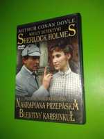 Sherlock Holmes Nakrapiana przepaska Błękitny Karbunkuł płyta DVD