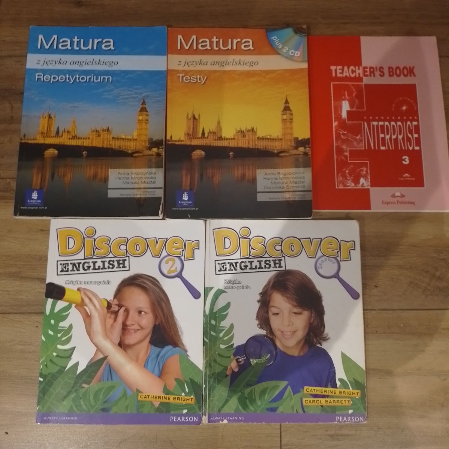 J.angielski ksiazki matura i inne