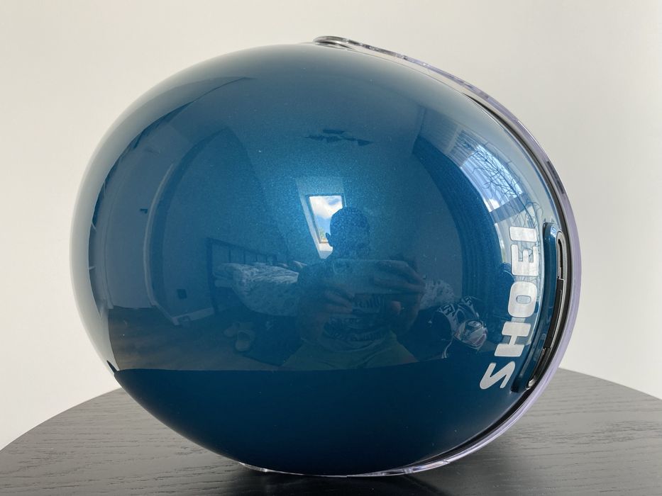 Shoei Glamster Laguna Blue rozmiar M chopper retro cafe racer bobber