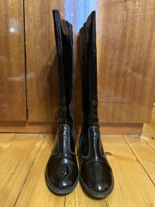 Чоботи від ecco шкіряні