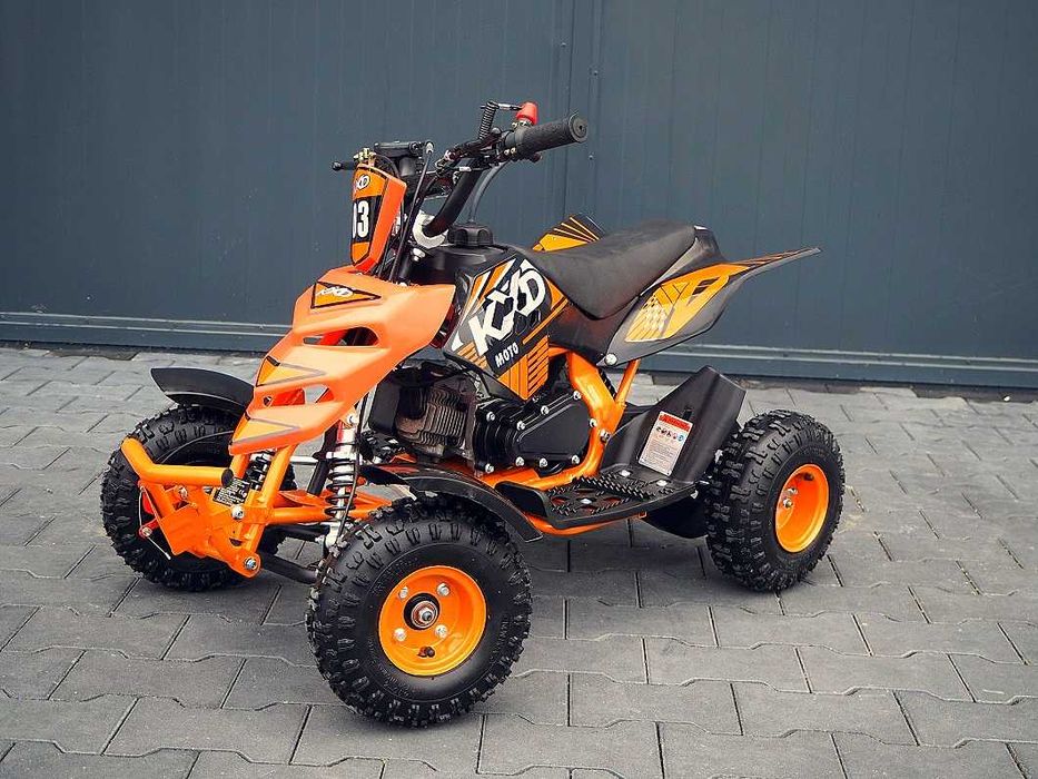 Mini quad spalinowy kład 49 50 cc kxd koła 4 6 cale wysyłka szarpak