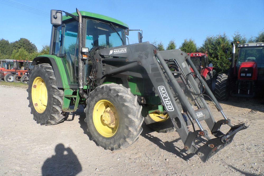 john deere 6200 z ładowaczem