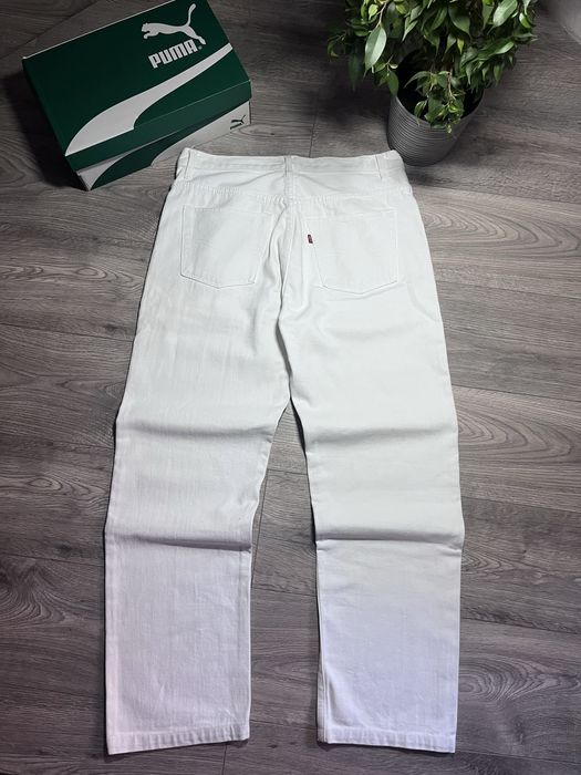 джинси levis 501 білі