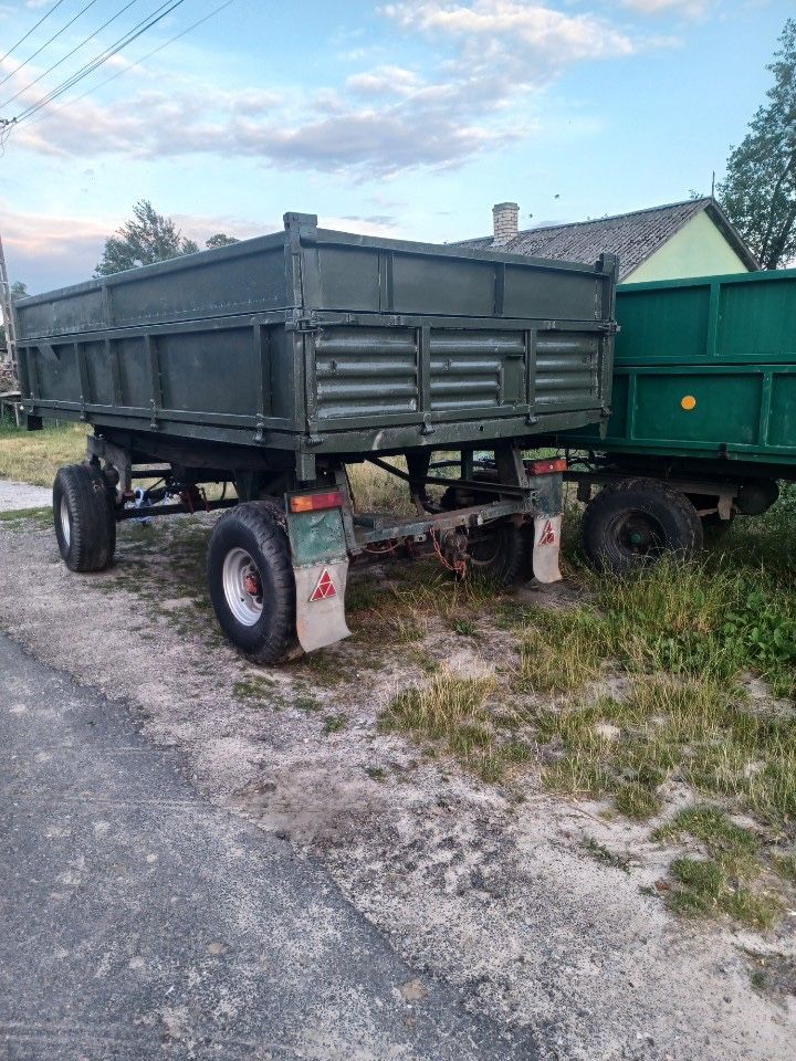 Przyczepa wywrotka na 3 strony