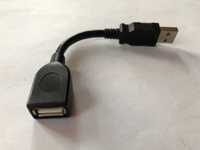 Przedłużacz gniazda USB typ A - adapter przejściówka