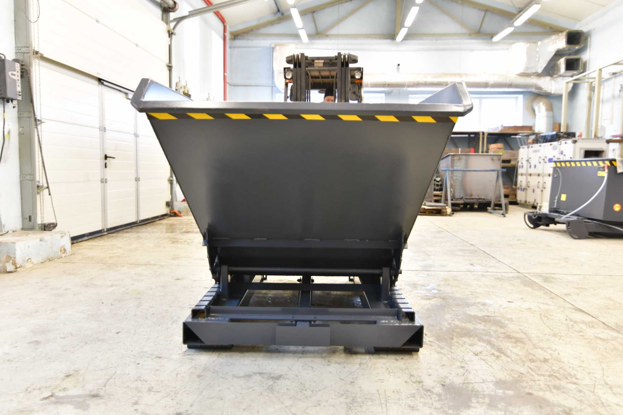 Kontener / Kontener samowyładowczy / Pojemnik metalowy 1100L