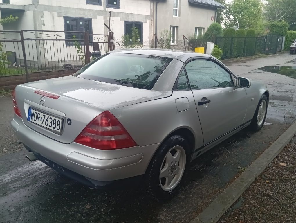 MERCEDES SLK 2.0 97 Sprawny Klasyk Opłaty Tanio ZIELONKA