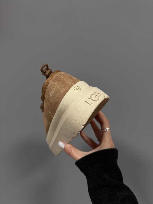 Угги UGG Tasman Waether Hybrid Slipper Beige / уггі Тасман Везер бежев